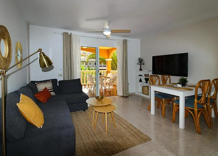 Winter Garden - Golf Del Sur 2 Bedroom 2 Bathroom With Terrace 아파트 산미겔데아보나